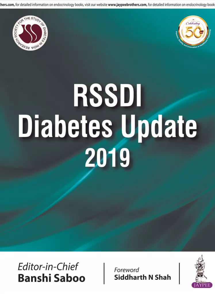 RSSDI Diabetes Update 2019, 1st Edition By Banshi Saboo