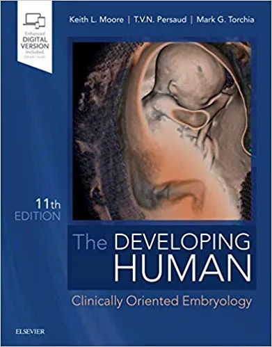 The Developing Human, Clinically Oriented Embryology 11th Edition 2019 By Keith L. Moore