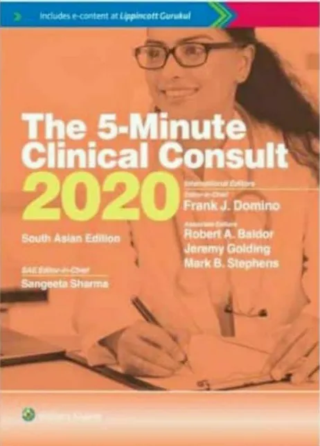 The 5-Minute Clinical Consult South Asia Edition 2020 By Frank J. Domino