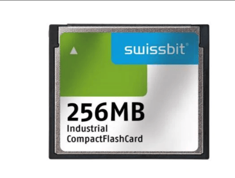 Memory Cards Industrial Compact Flash Card, C-350, 128 MB, SLC Flash, -40 C to +85 C