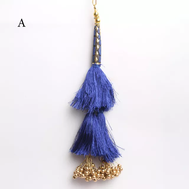 Fringes rich upscale bold tassels/Elegant-tassels/Beads-bunch-tassels