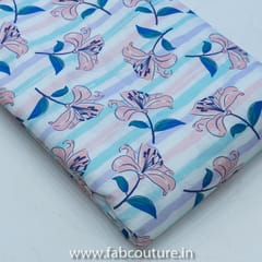 Floral Magic Cotton Digital Printed Fabric