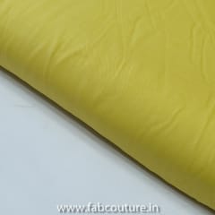 Light Mustard Butter Silk fabric