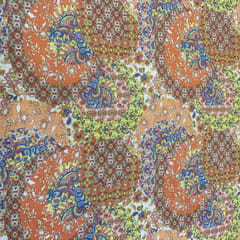 Multicolor Pahmina Printed Fabrics