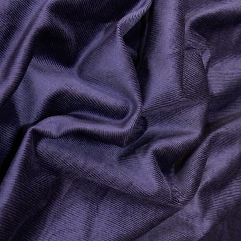 Purple Colour Corduroy Lycra