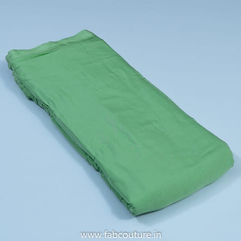 Green Color Viscose Muslin fabric