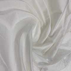 White Cambric Cotton Lycra fabric