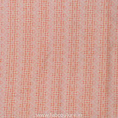 Orange Jacquard Fabric