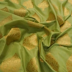 Green Kimkhab Brocade fabric