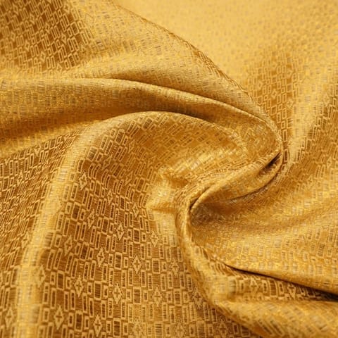 Beige Kimkhab Brocade fabric