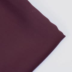 Wine Color BSY Crepe Spandex fabric