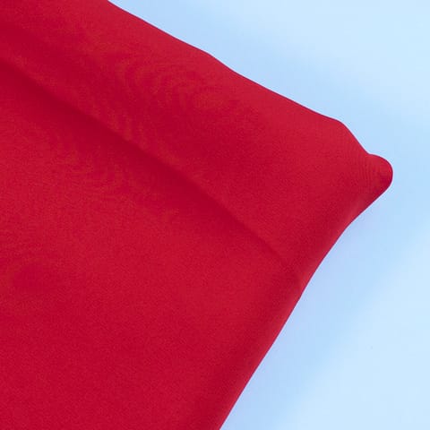 Dark Red Color Marina Satin fabric