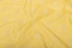 Yellow lining chanderi rubber print