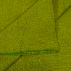 Green Color Super soft Rayon Dobby Checks fabric