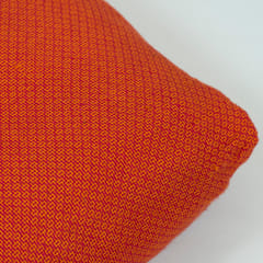 Yellow Magenta Super soft Rayon Dobby Checks fabric