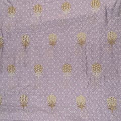 Move Color Muslin Print With Embroidery (1.50Meter Piece)