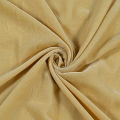 Fawn Color Velvet fabric