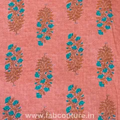 Dazzle Cotton Slub Printed Fabric