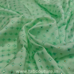 Upada Heat Set Dyed fabric