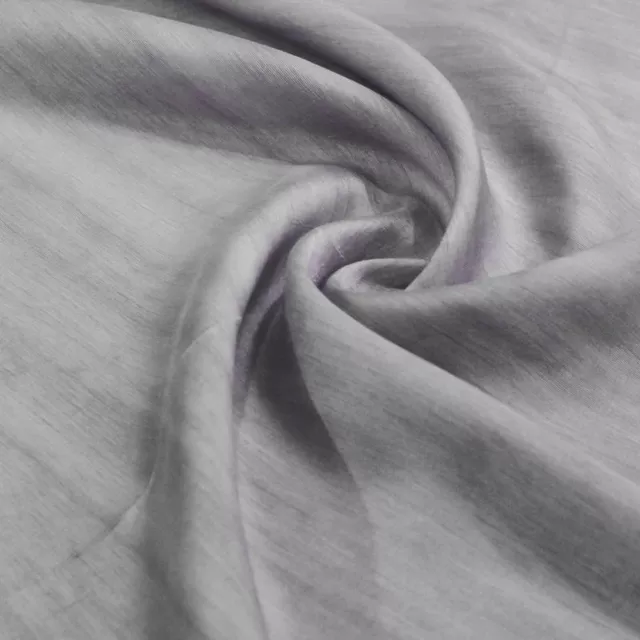 Grey Color Monga Silk fabric