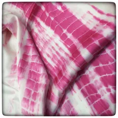 Modal Satin Shibori fabric