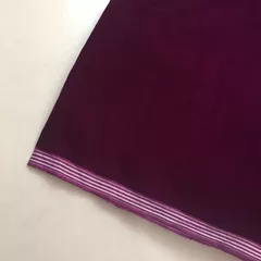Wine Micro Velvet fabric