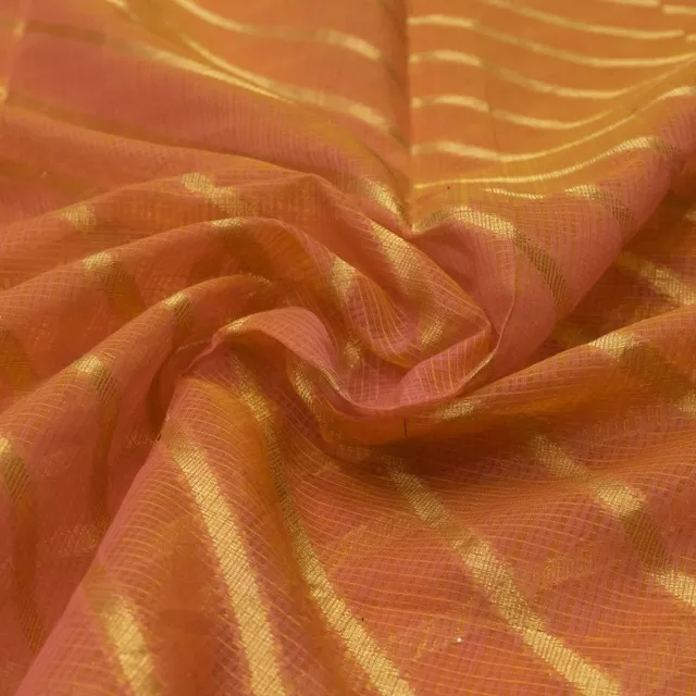 Kota-zari-stripes fabric