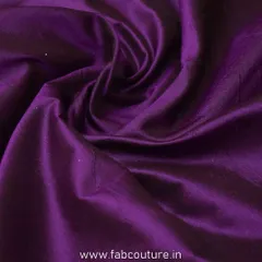 Purple Color Pure Silk fabric