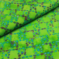 Cotton Batik Printed Fabric