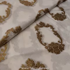 Katan Silk Zari Jacquard fabric