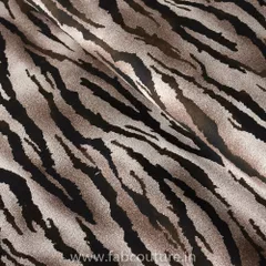 Cotton Tiger Printed Fabric