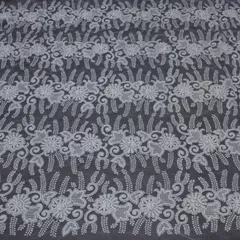 Hand Cut Silfly Embroidered Fabric