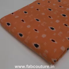 Cotton Slub Printed Fabric