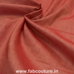 Red Color Chambrey fabric