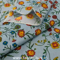 Floral Flex Printed Fabric