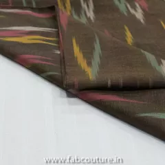 Cotton Ikkat fabric