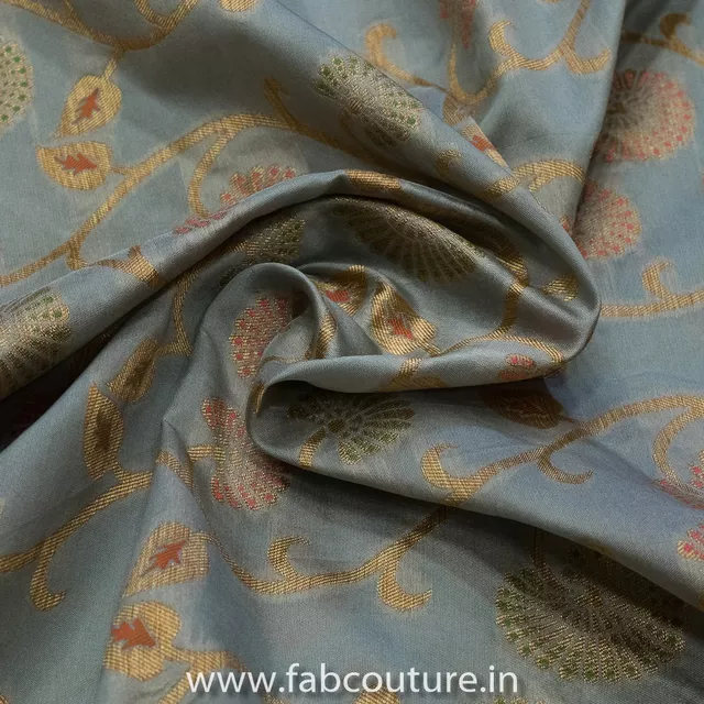 Jacquard Silk fabric