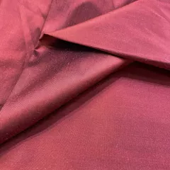 Maroon Pure Silk Dupion fabric