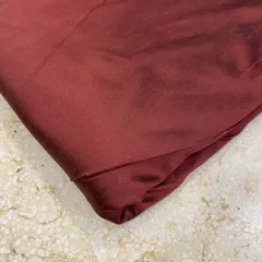 Maroon Pure Silk Dupion fabric