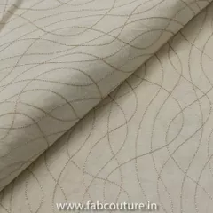 Kora Cotton Zari Embroidery (1.5 mtr cut piece)