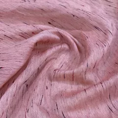 Pink Chanderi Multi Slub Fabric