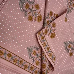 Gajree Color Cambric Printed Fabric