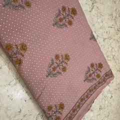 Gajree Color Cambric Printed Fabric