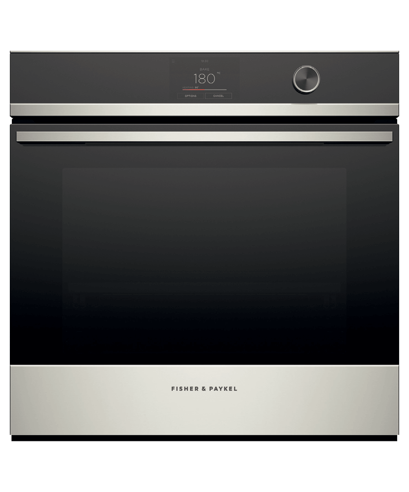 60cm Pyrolytic Oven w/ 16 Functions - Stainless Steel