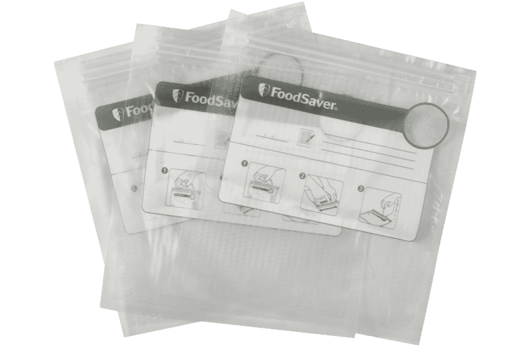 35 x FoodSaver Reusable Vacuum Zipper Bags - White