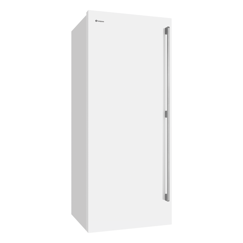 425L Vertical Freezer w/ Bar Handle LHH - White
