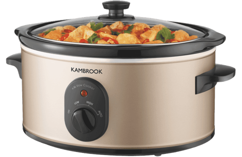 4.5L World of Flavours Slow Cooker - Champagne