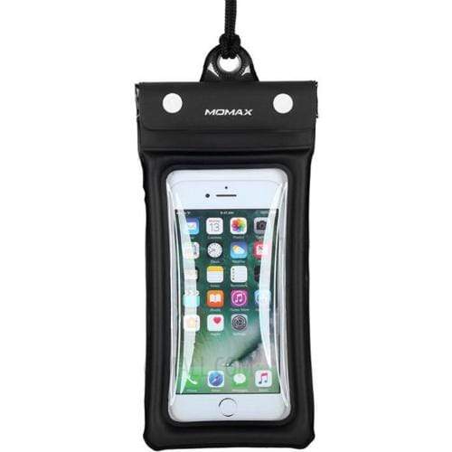 Momax airpouch - Black waterproof for  upto size 76mm x 150mm