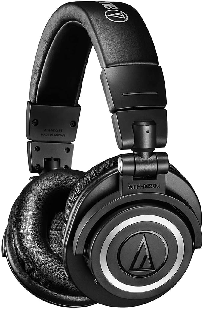 Audio Technica M50X Over-Ear Bluetooth Wireless Headphones - Black