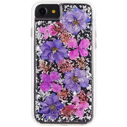 Case-Mate - Karat Petals with Real Flowers - iPhone 6 / 7 / 8 - Purple